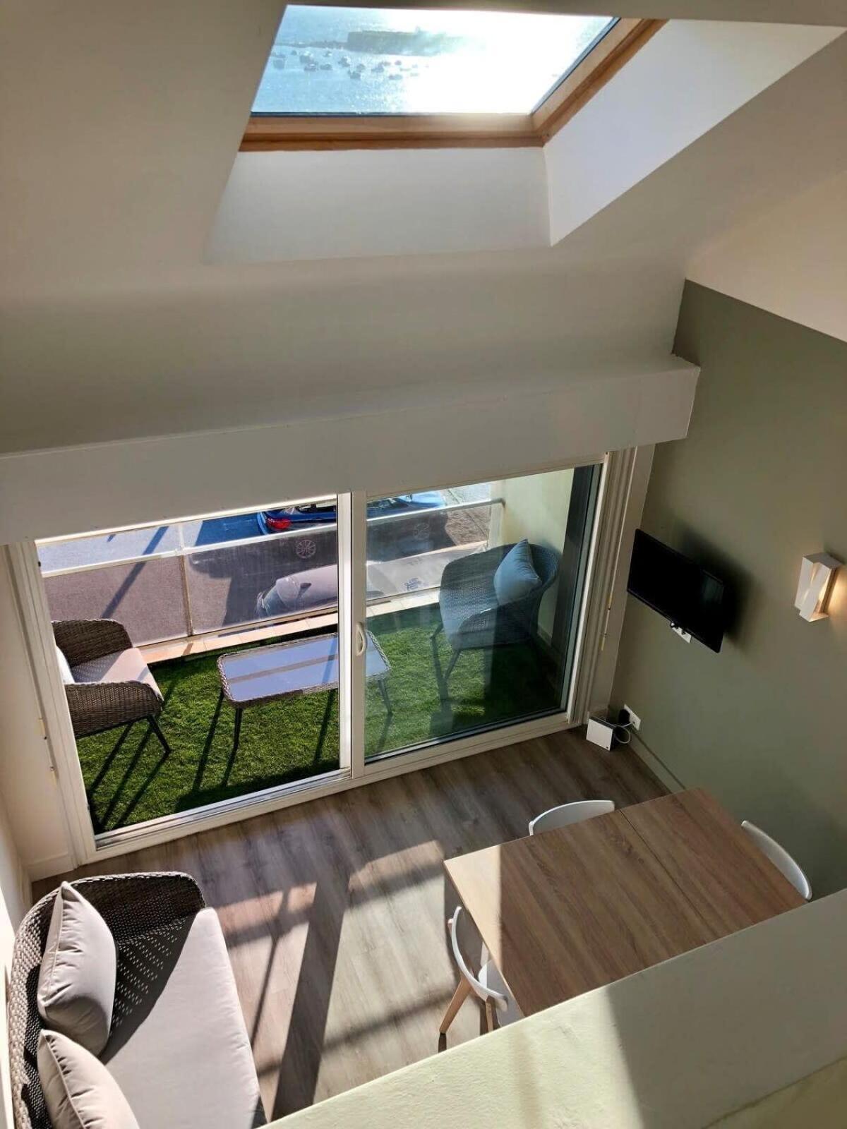 Magnifique Duplex Super Cosy Vue Mer 180 Ploemeur Exterior photo