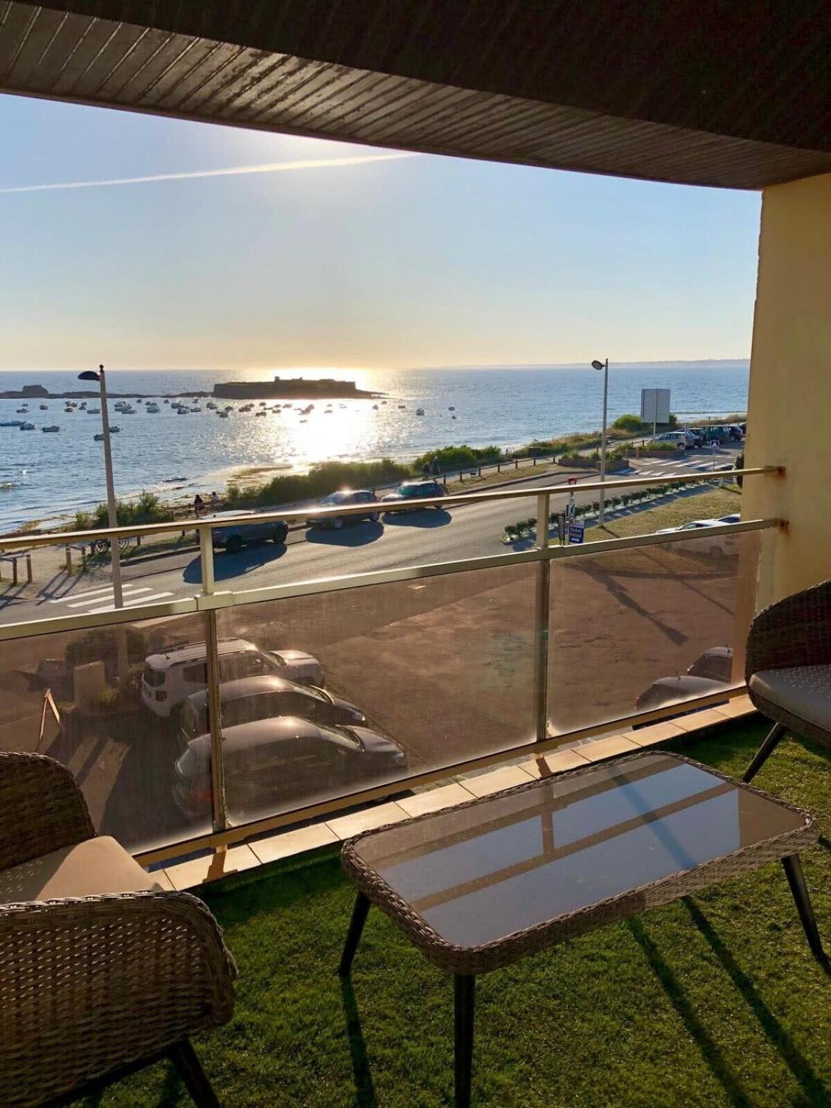 Magnifique Duplex Super Cosy Vue Mer 180 Ploemeur Exterior photo